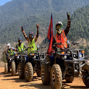 Quad biking day trip in Chitlang